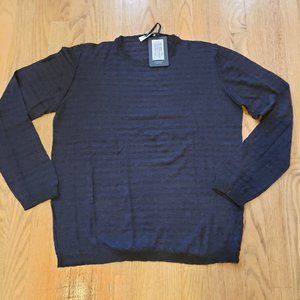 Crossley - Lightweight Longsleeve Crewneck Sweater - Made in Italy - Large